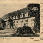 Graz/Steiermark - Graz, K.k. Burg, Gartenseite