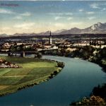 Villach/Kärnten - Villach, mit dem Mittagskogel