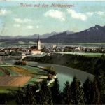Villach/Kärnten - Villach, mit dem Mittagskogel