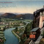 Graz/Steiermark - Graz, gegen Norden, Schlossbergbahn