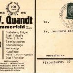 Sommerfeld - Postkarte W. Quandt