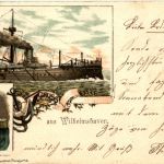 Gruss aus Wilhelmshaven - Litho