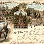 Gruss aus Hannover - Litho