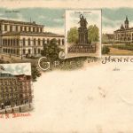 Gruss aus Hannover - Litho