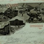 Gruss aus Offenbach - Litho