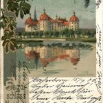 Jagdschloss Moritzburg - Litho