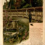 Gruss aus der Lüneberger Heide - Bienen Imker - Litho