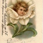 Ostern - Kind in Blume