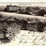 Gruss vom Rigi - Litho 1895