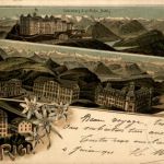 Gruss vom Rigi - Litho