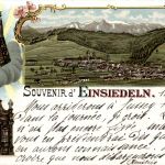 souvenir d Einsiedeln - Litho