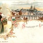 Souvenir de Lausanne - Litho