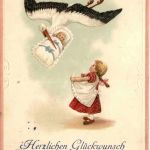 Geburt - Storch