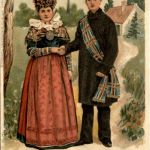 Tracht Bückeberg - Litho