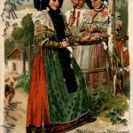 Tracht Bückeburg - Litho