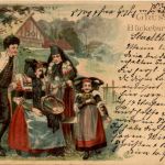 Gruss aus dem Bückeburgerlande - Litho