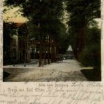 Gruss aus Bad Eilsen - Allee nach Bückeburg