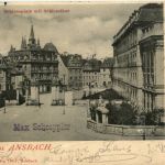 Gruss aus Ansbach - Schlossplatz