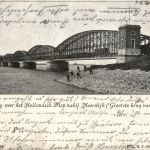 Spoorwegbrug over het Hollandsch Diep nabij Moerdijk