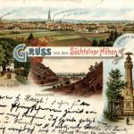 Gruss von den Süchtelner Höhen - Litho