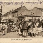 Sonntags Markt in Mazedonien - Feldpost