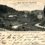 Zöblitz - blick vom Bahnhof und Rittersberg