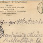 Donon - Deutsch Französische Grenze - Zoll
