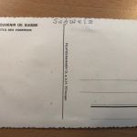 Fetes des Vignerons - Bestickte Karte