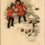 Herzlichen Glückwunsch zum neuen Jahre - Kinder