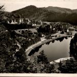 Ziegenrück an der Saale - Blick zum Schlossberg