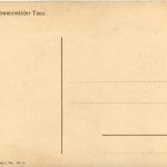 Schwarzwälder Tanz - Künstlerkarte Fr. Reiss