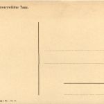 Schwarzwälder Tanz - Künstlerkarte Fr. Reiss