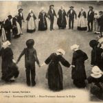 Auray - Noce Bretonne dansant la Ridee