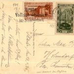 Saarbrücken - Winterbergdenkmal - Rückseite beachten