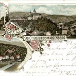 Gruss aus OBad Ottenstein - Schwarzenberg - Litho