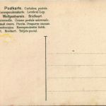 Künstlerkarte C. Klein