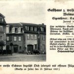 Weimar - Gasthaus zum weissen Schwan