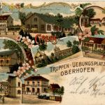 Truppenübungsplatz Oberhofen bei Hagenau - Litho