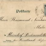 Gruss vom Grossen Winterberg - Litho