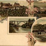 Gruss aus dem Bergischen Land - Litho