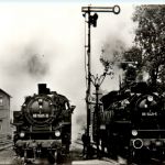 Dampflokomotive in Oelsnitz