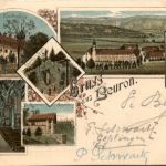 Gruss aus Beuron - Litho
