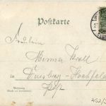 Gruss vom Harkortberg Wetter - Litho