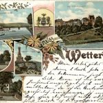 Gruss aus Wetter - Litho