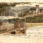Gruss aus Blankenstein - Litho 1897