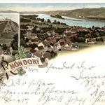 Gruss aus Rhöndorf - Litho
