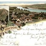 Gruss aus Rhöndorf - Litho
