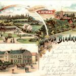 Gruss aus Blankenstein a d Ruhr - Litho