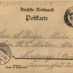 Gruss aus Restaurant Nachtigal Bommern - Litho
