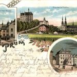 Gruss aus Prüm - Litho